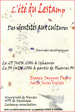 Jo�lle Deniot Jacky R�ault 2006 Invention de l'Et� du Lestamp devenu Colloque du Lieu commun des sciences sociales 